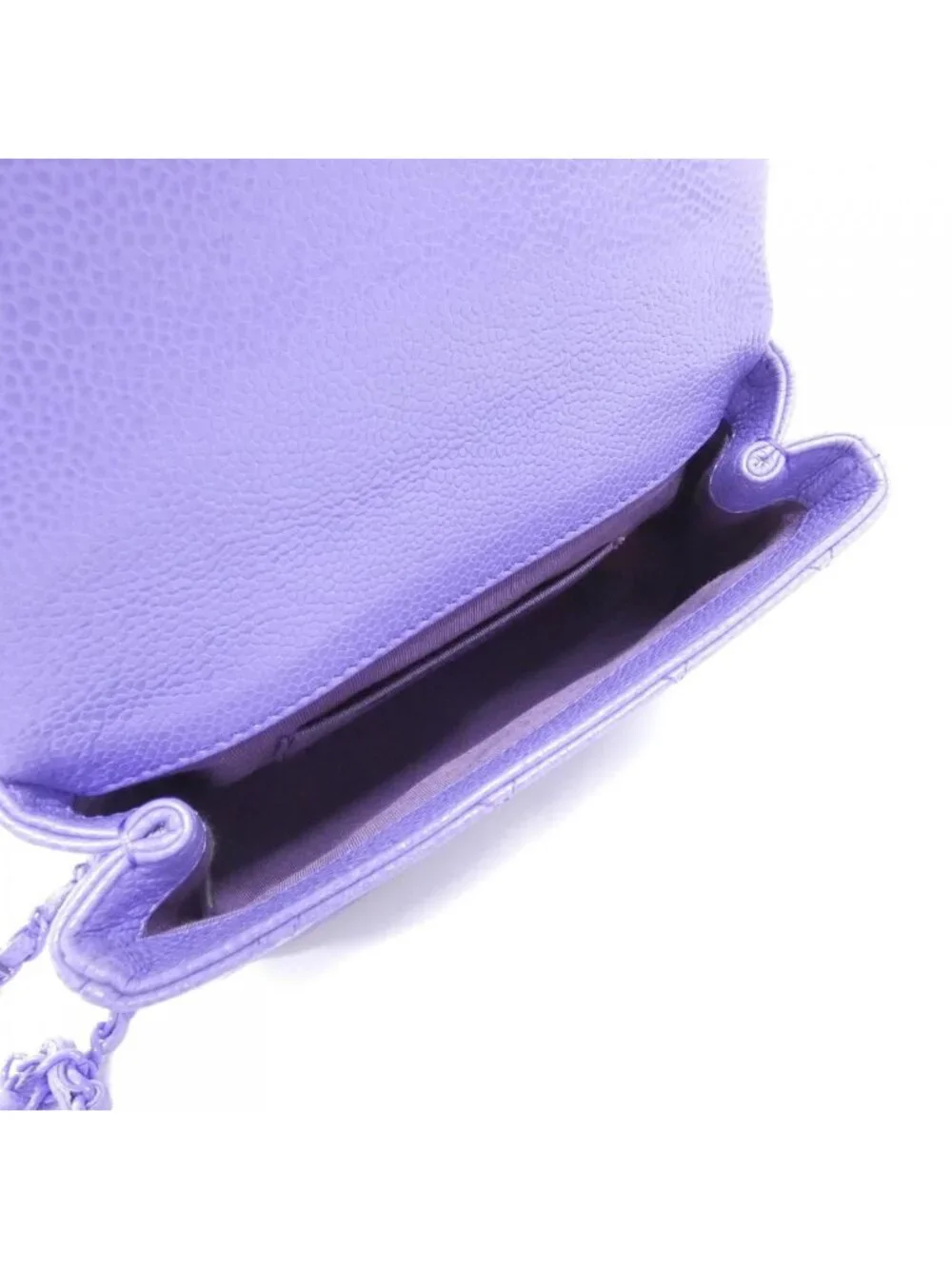 Chanel Shoulder Bag Purple